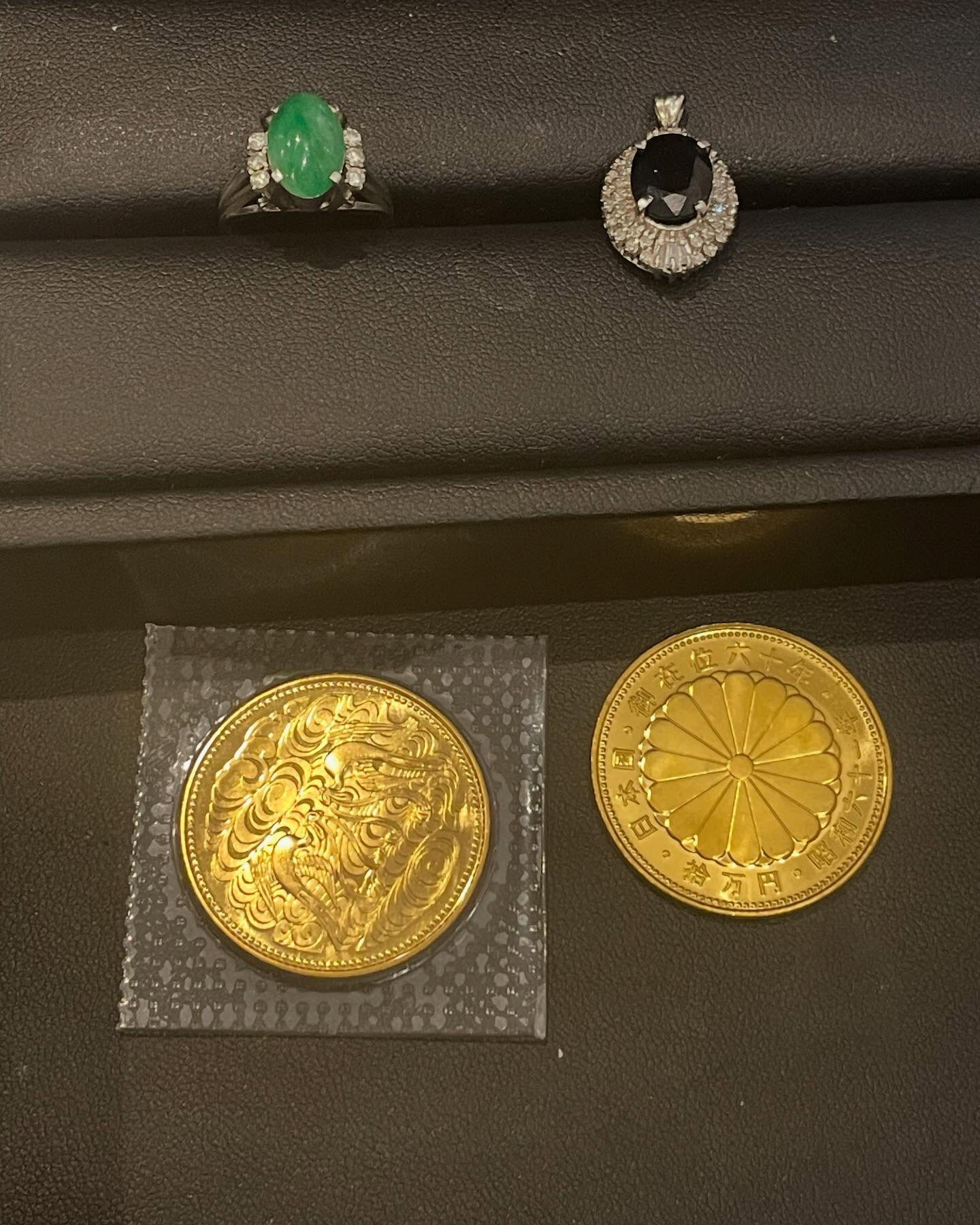日本の金貨も高騰中！　本日は日本の金貨お買取させて頂きました
