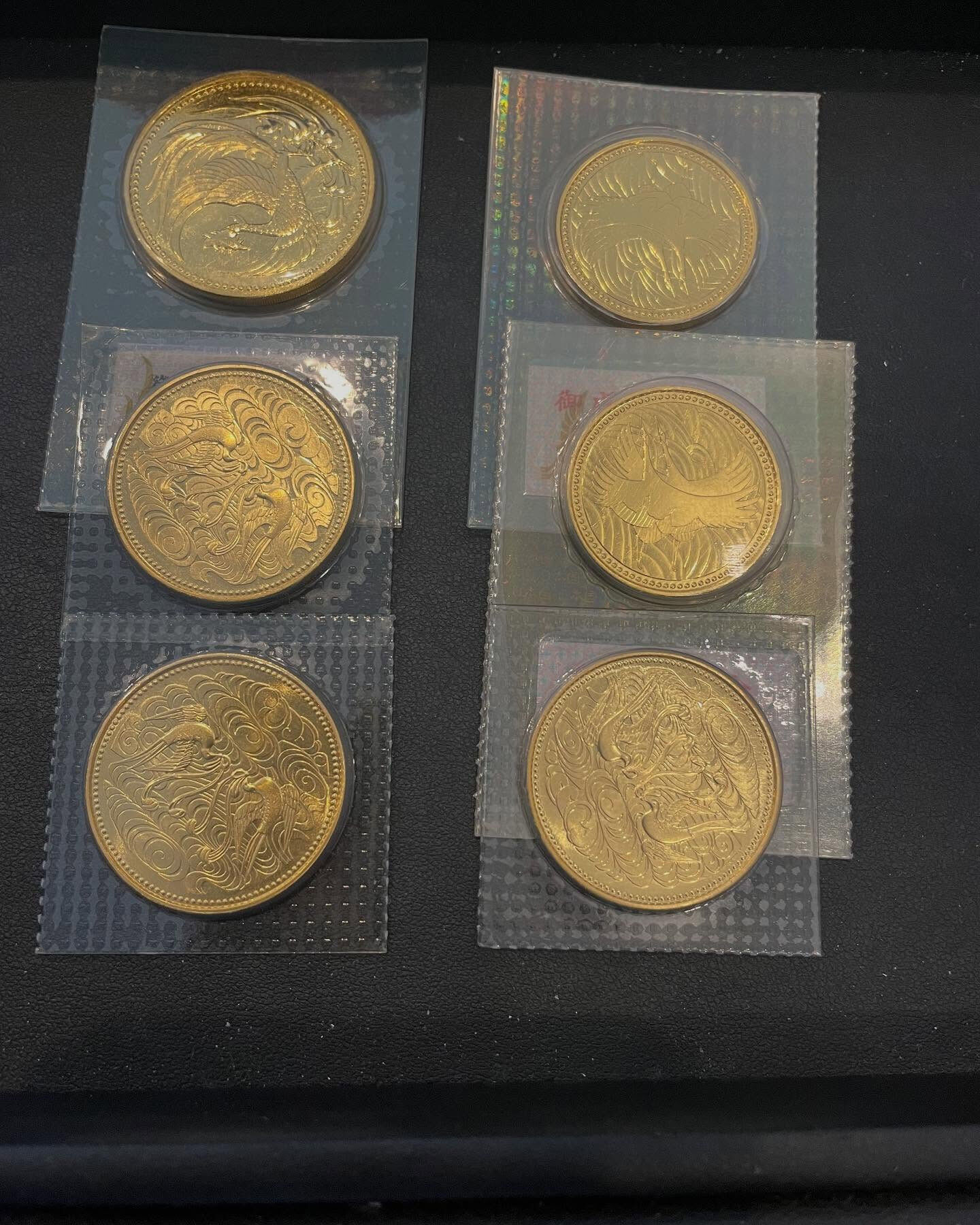 本日は沢山の日本の金貨をお買取させて頂きました♪