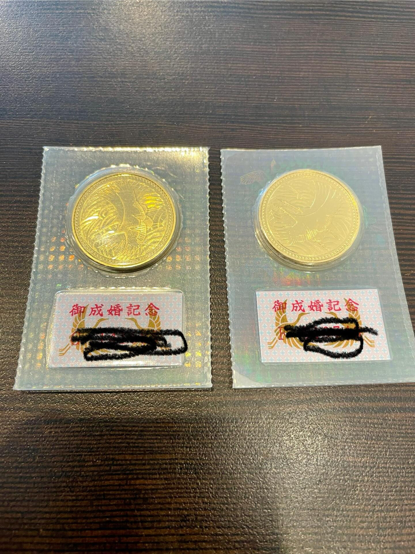 昨日はリピーターのお客様よりご成婚金貨や切手　テレカなどのお