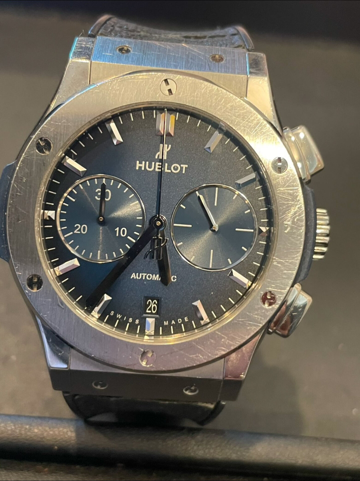 リピーターのお客様より、HUBLOT（ウブロ）クラシック・フ